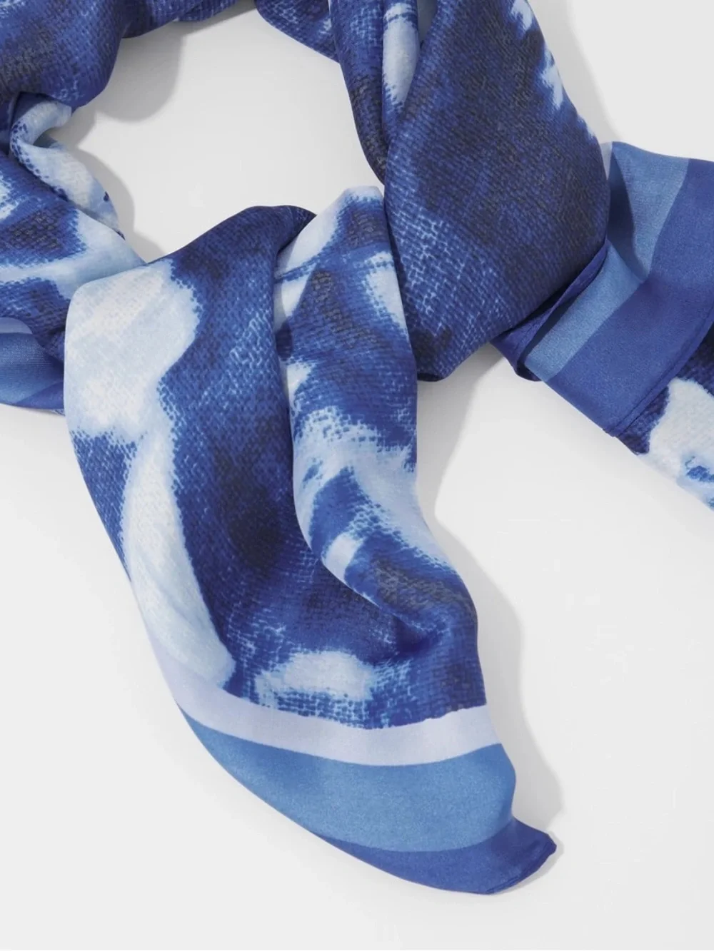 WHBM Floral Square Scarf